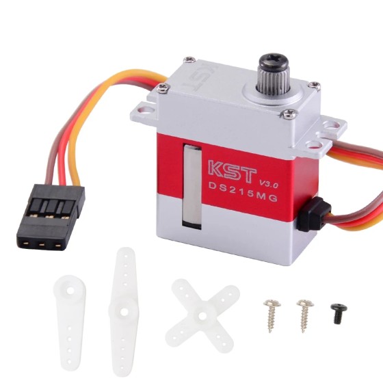 Original KST DS215MG V3.0 Digital Metal Gear Mini Motor CCPM / Rudder for 380 450 480 500 RC Helicopter High Quality Servo
